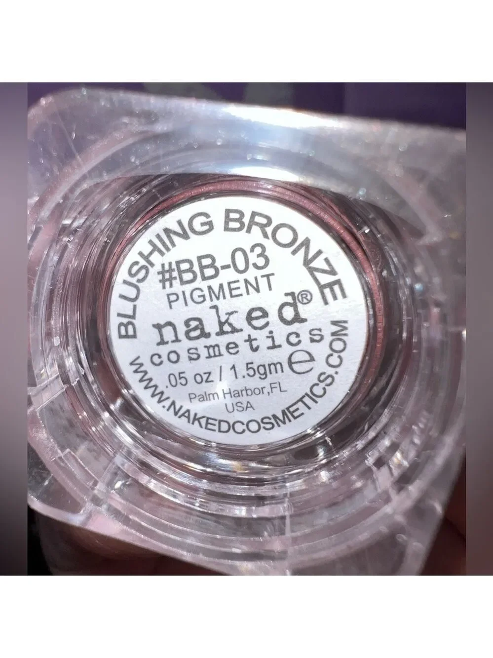 NIB Sealed Naked Cosmetics Special Edition 4-pc Pigment Collection #NC-C04-02